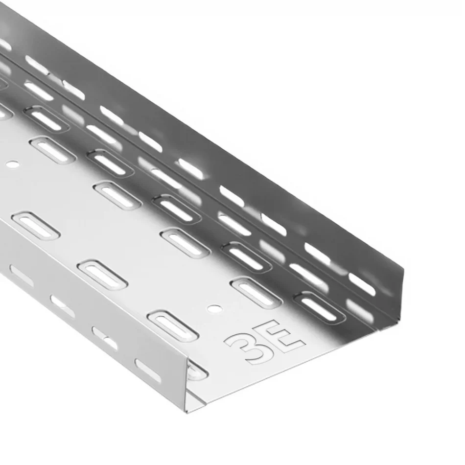 Лоток перфорированный ЗЕ-1 400х50х6000 (S=1.5) HDZ фото