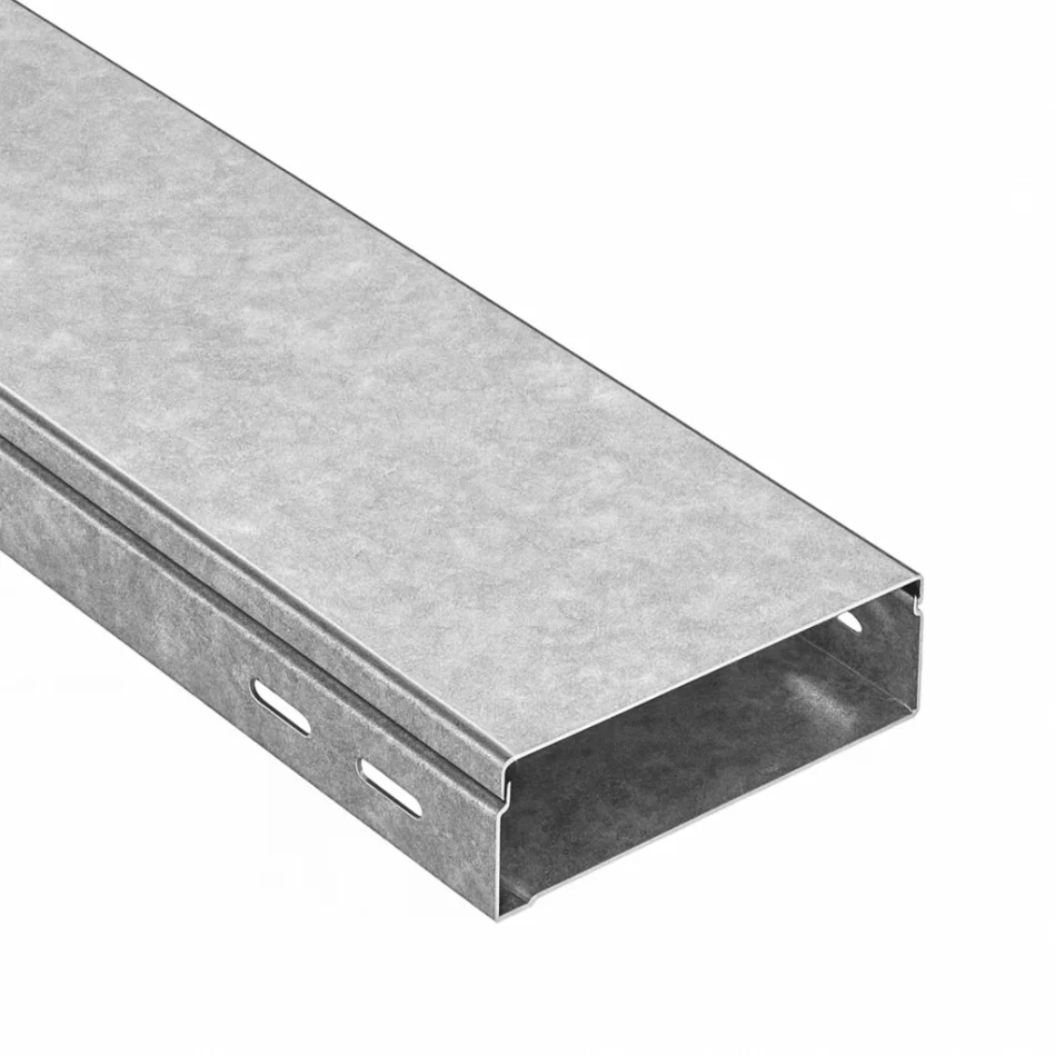 Короб замковый GYROUX G-100-80-S0.7-2500 оцинкованный фото